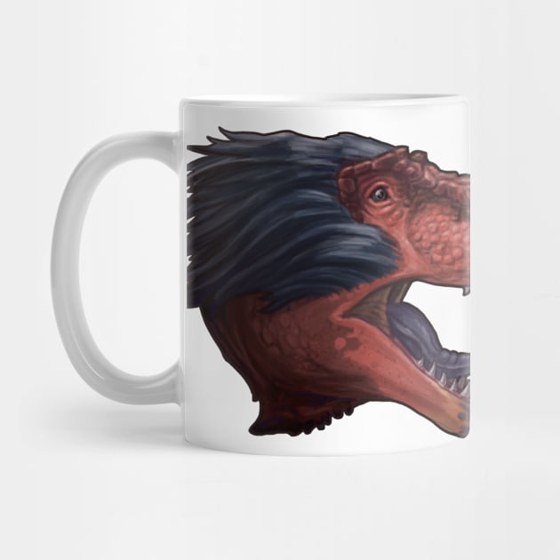 Tyrannosaurus rex (fluffy) by CoffeeBlack